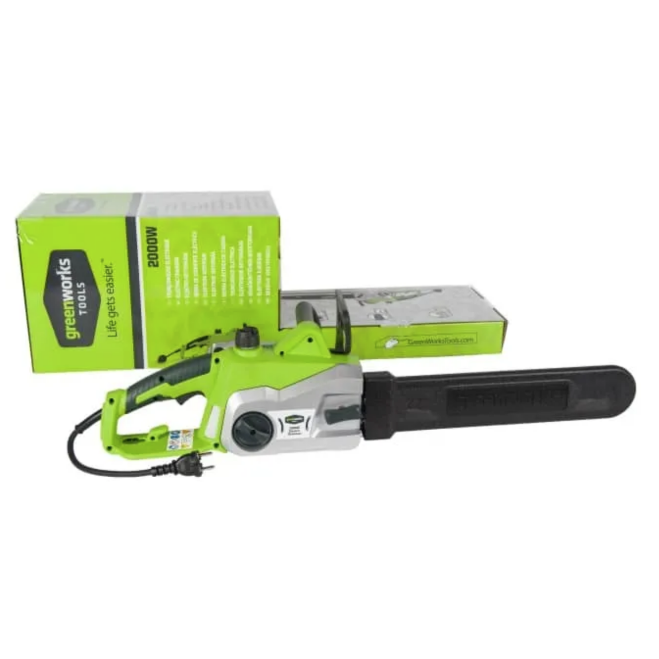 Пила электрическая цепная Greenworks 45 см 2000W GCS2046 20037