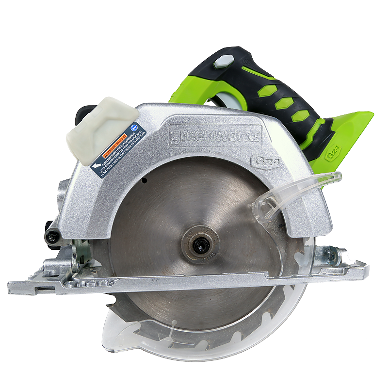 Пила циркулярная аккумуляторная Greenworks 24V G24CS, без АКБ и ЗУ