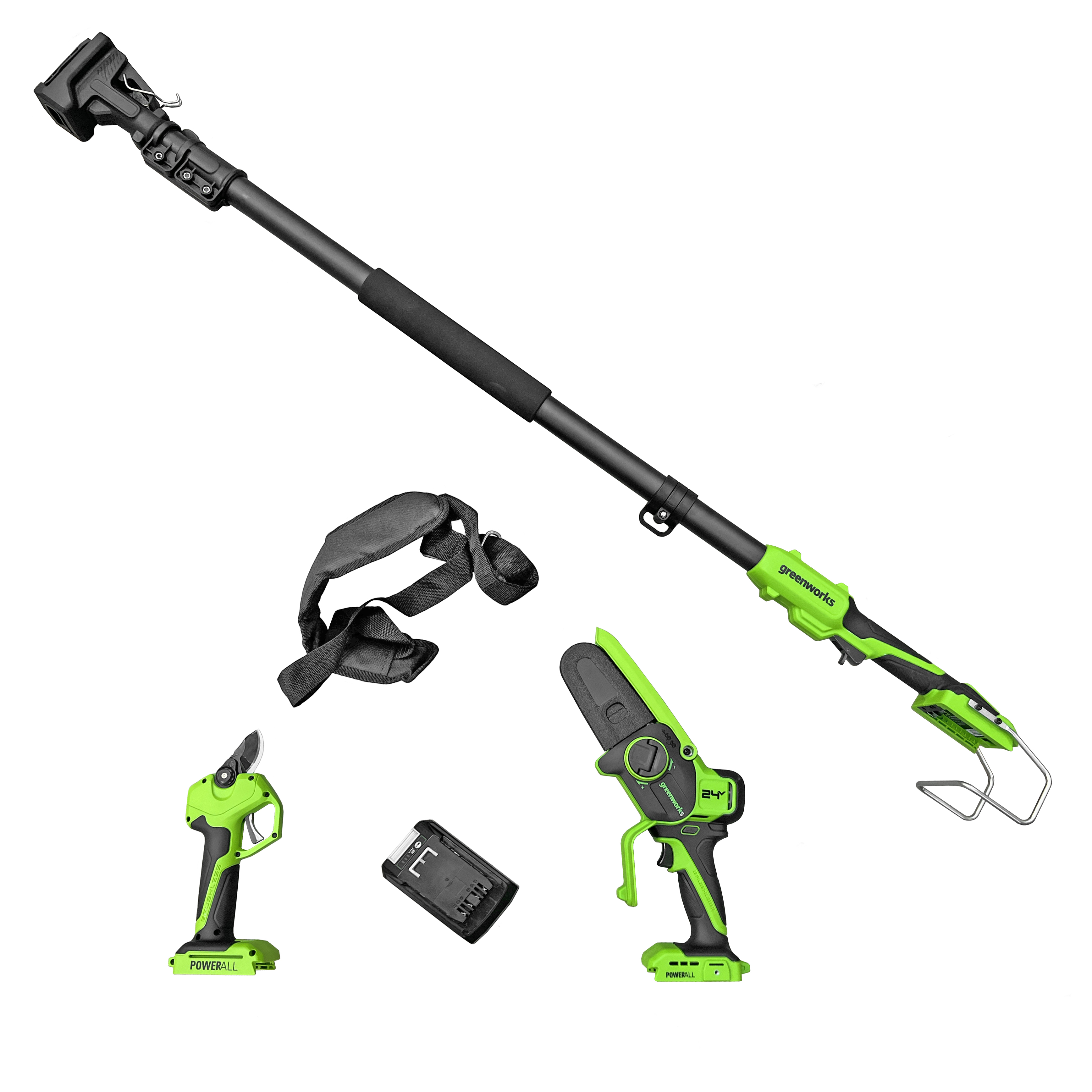 Телескопическая штанга Greenworks ASCSPGWA2 для секатора 24V PR24320 и мини-пилы 24V CS2410A