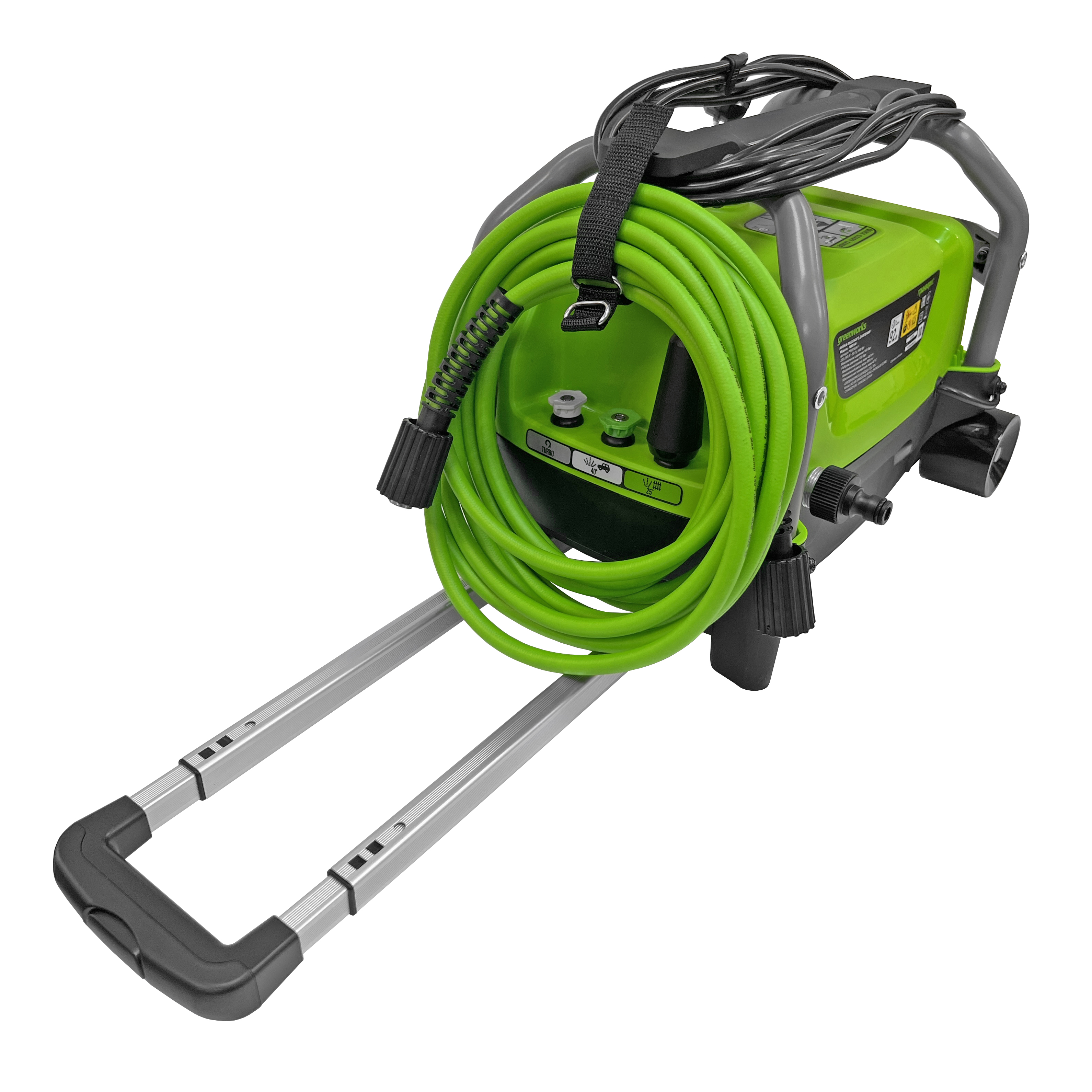 Мойка высокого давления 140 бар 1900 Вт электрическая Greenworks PW3140
