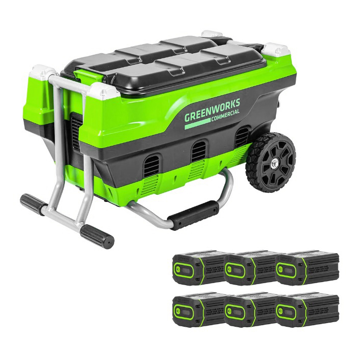 Зарядное устройство Greenworks 82V G82CT6 2955107 на 6 аккумуляторов (18А)
