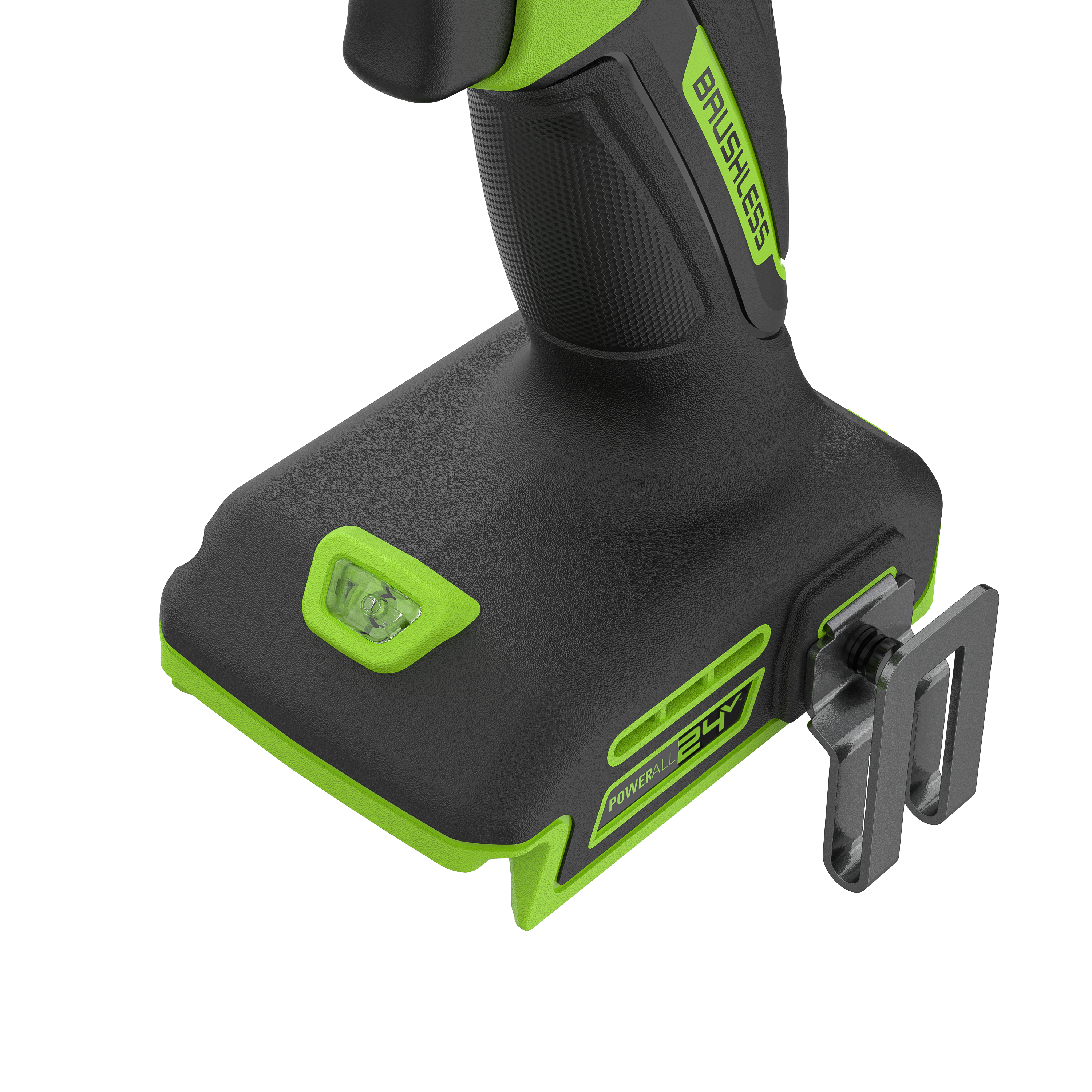 Дрель-шуруповёрт ударная 30/60 Нм аккумуляторная Greenworks 24V HD560, бесщёточная, без АКБ и ЗУ