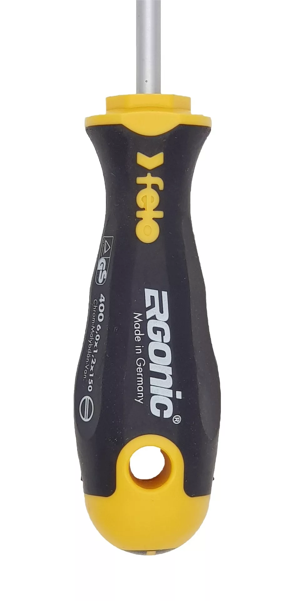 Felo Отвертка Ergonic плоская шлицевая 6,0X1,2X150 40006510