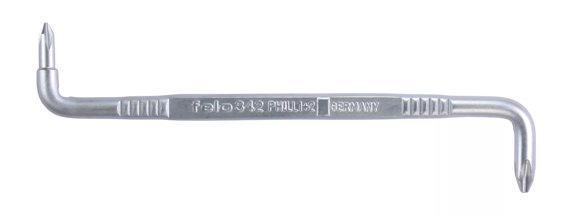 Отвёртка Z-образная, РН1+РН2, серия 342 FELO 342 120 00