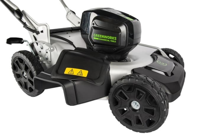 Газонокосилка аккумуляторная Greenworks 46 см 82V GC82LM46, бесщёточная, без АКБ и ЗУ