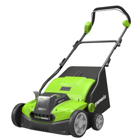 Аэратор-скарификатор 36 см аккумуляторный Greenworks 40V, бесщёточный, без АКБ и ЗУ