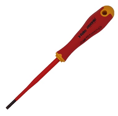 Отвертка диэлектрическая SL 4,0х0,8 E-Slim Ergonic FELO 413 940 90
