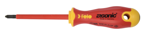 Отвёртка ERGONIC диэлектр., серия 415, PZ 3 FELO 415 304 90