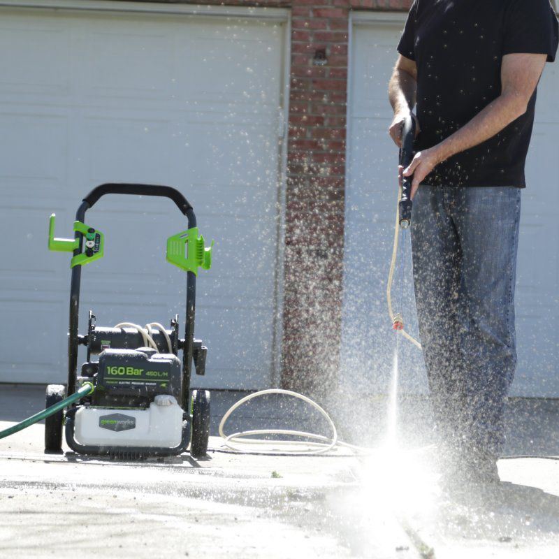 Мойка высокого давления Greenworks 160 бар 2800W G8