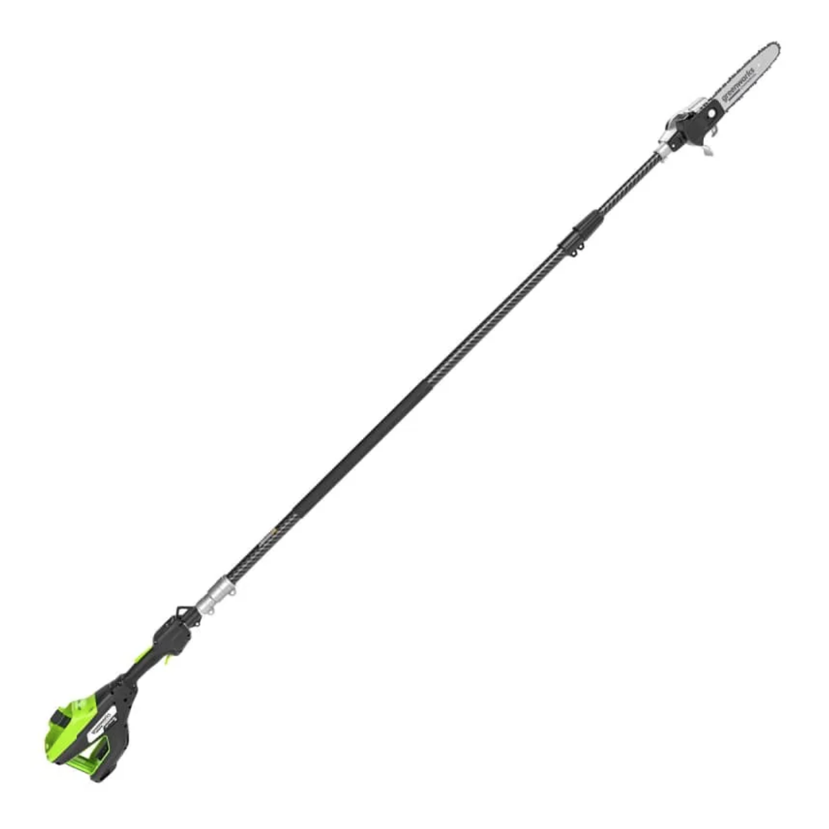 Высоторез – cучкорез аккумуляторный 25 см Greenworks 82V PS102T 1402407, бесщёточный, без АКБ и ЗУ