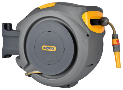 Катушка HoZelock 2595 настенная AutoReel со шлангом 40 м, коннекторами и наконечником для шланга