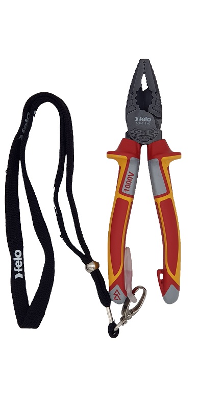 Пассатижи диэлектрические FELO, 180 мм (1000v) FELO 580 018 40