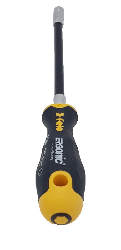 Отвёртка серия 429 Ergonic M-TEC с гибким стержнем под гайку 8х170 FELO 429 080 40