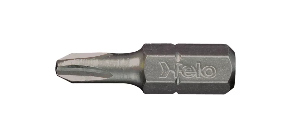 Бита крестовая SLIM серия Industrial PH2, 2х25 мм, 10 шт Felo 02200210