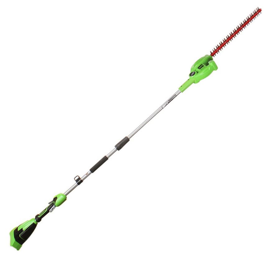 Кусторез штанговый аккумуляторный 51 см Greenworks 40V G40PHA 2300407, без АКБ и ЗУ