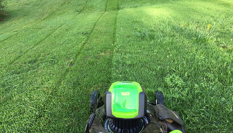 Газонокосилка аккумуляторная Greenworks 51 см 80V GD80LM51, бесщёточная, без АКБ и ЗУ