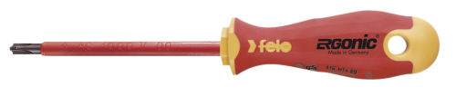 Отвёртка ERGONIC диэлектр., серия 416, +/- H 2x100 FELO 416 203 90