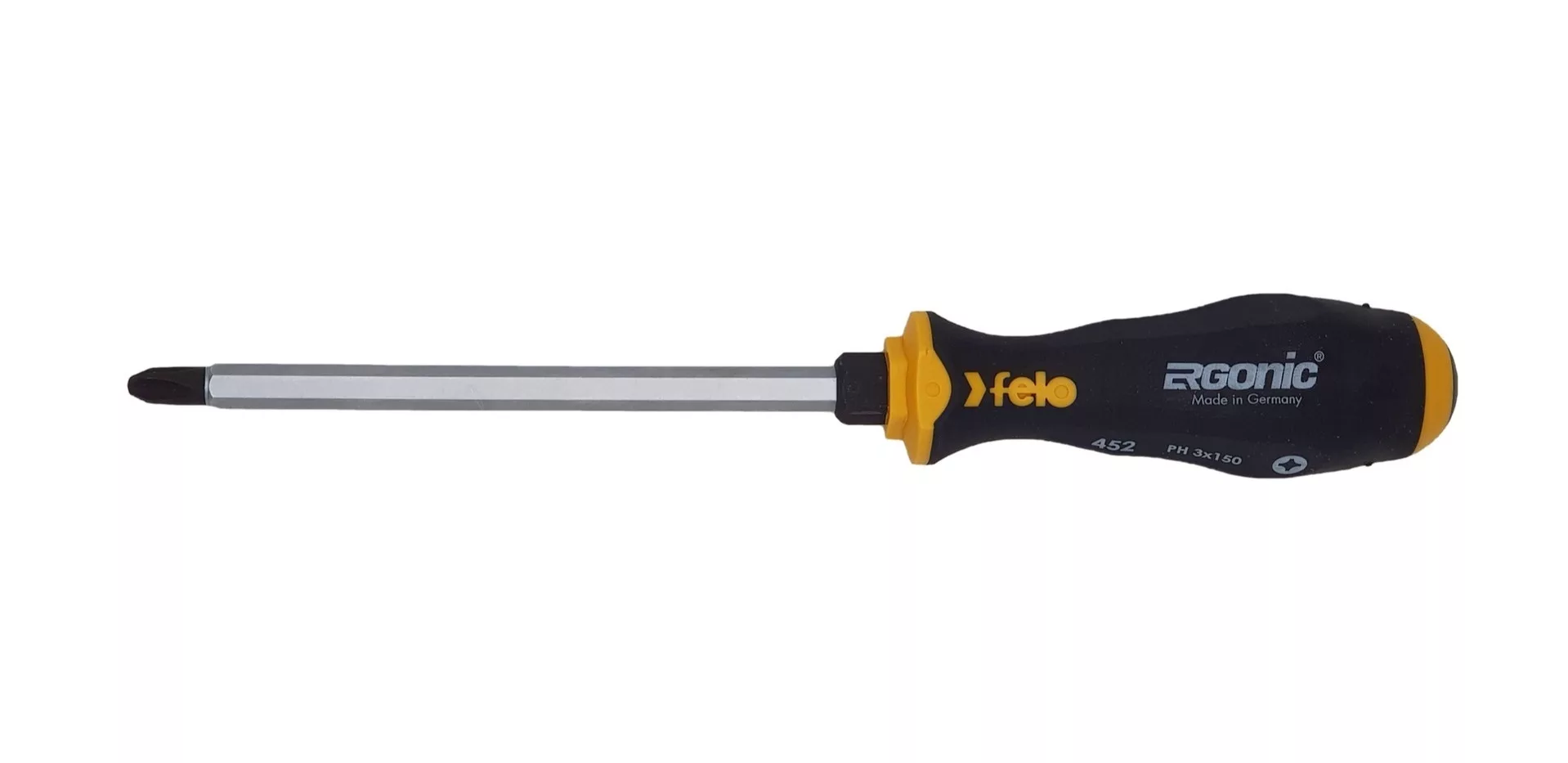 Отвертка Ergonic крестовая ударная PH 2X150 FELO 45230540