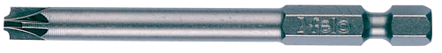Бит +/- Е 6,3, крест Z2х73, серия 031 FELO 031 202 10