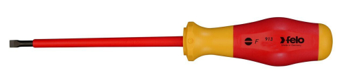 Отвертка диэлектрическая шлицевая SL3,5x0,8x100 FELO 913 035 90