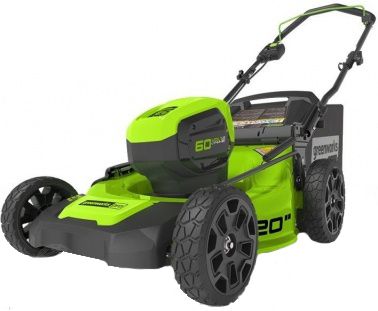 Газонокосилка аккумуляторная Greenworks 51 см 60V GD60LM51HP, бесщёточная, без АКБ и ЗУ