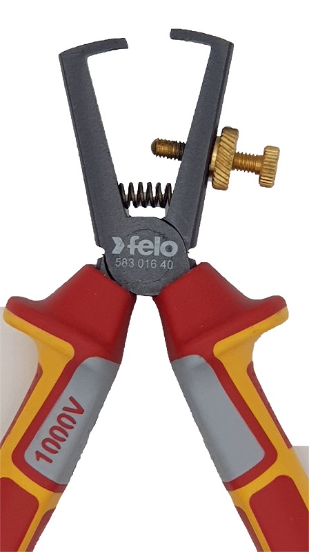Диэлектрический инструмент для снятия изоляции, 160 мм (VDE) FELO 583 016 40