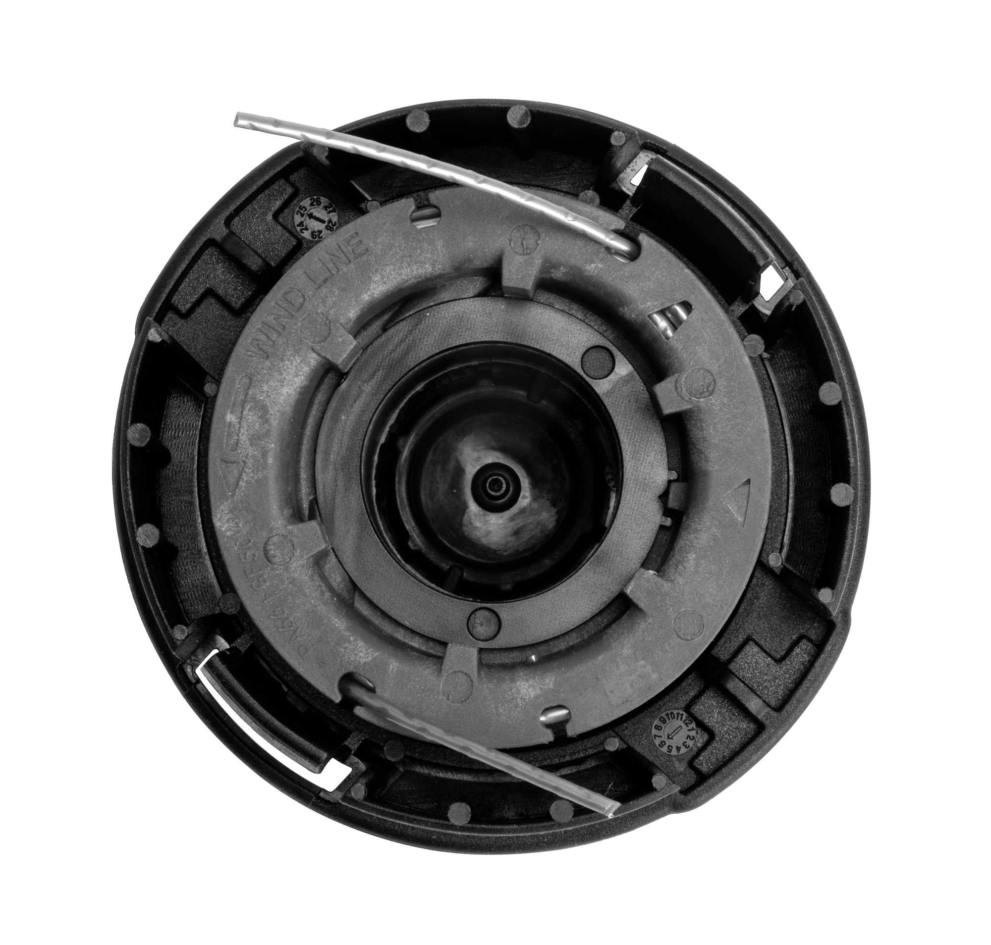 Катушка с леской 2 мм и крышкой ASA4000 для триммера 40V Greenworks GD40LT 2112207
