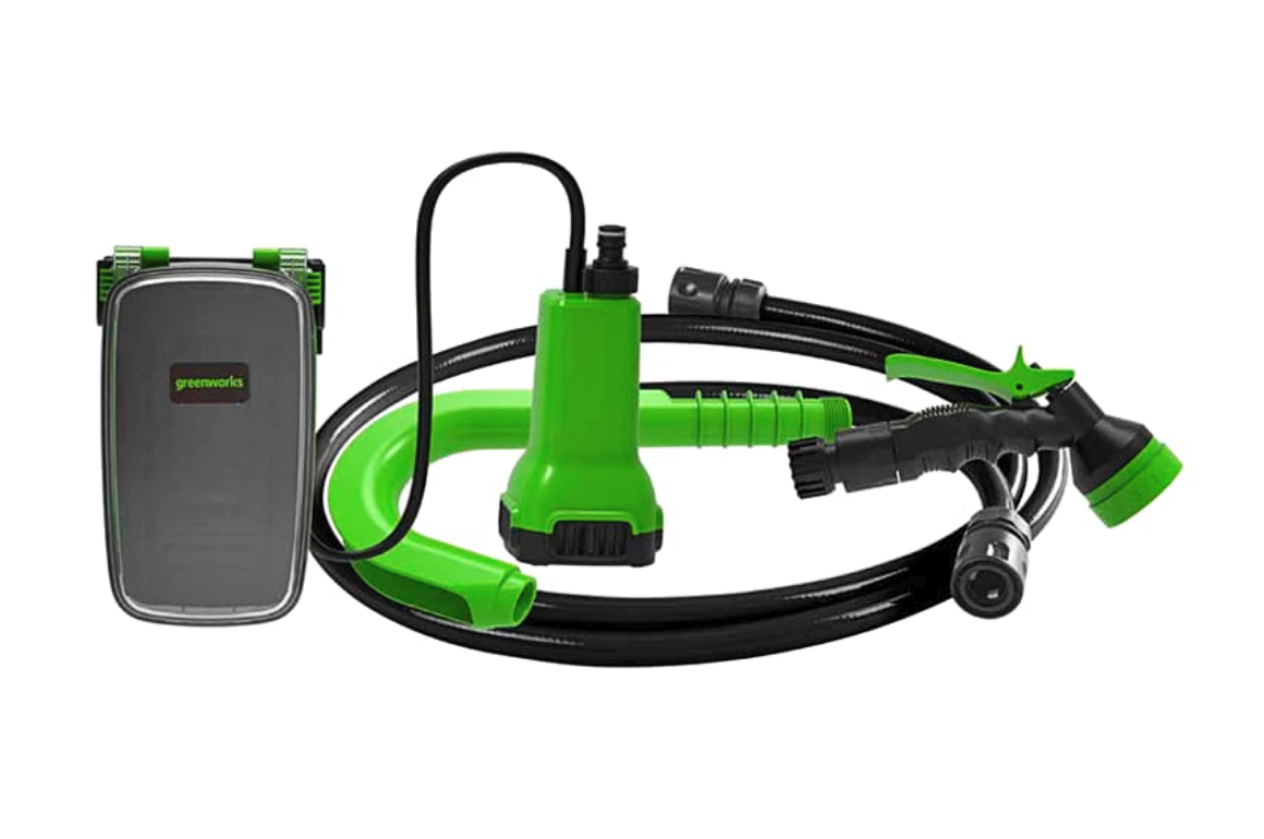 Насос для полива из бочки аккумуляторный Greenworks 24V G24SWP 3401007, без АКБ и ЗУ
