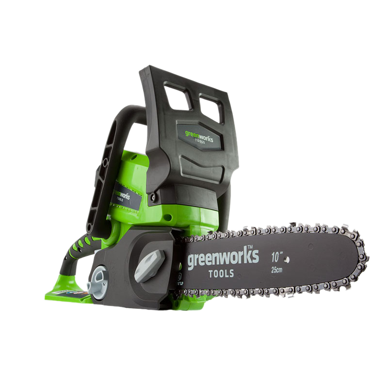 Пила аккумуляторная цепная Greenworks 25 см 24V G24CS25, без АКБ и ЗУ