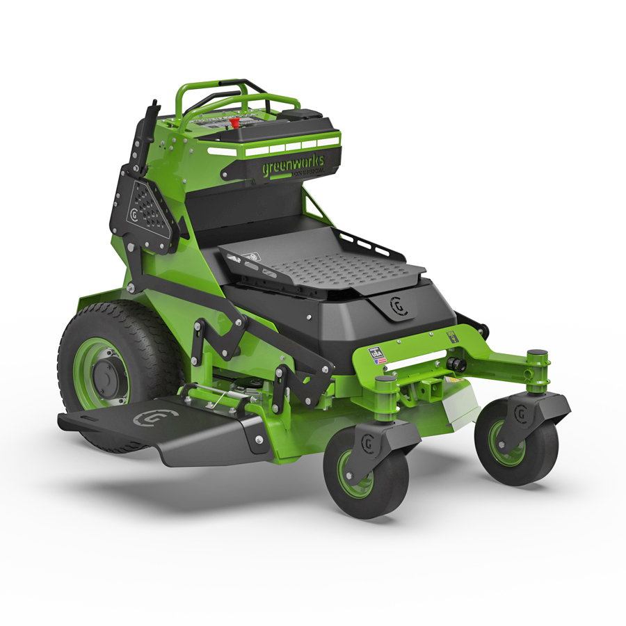 Райдер садовый 92 см с нулевым радиусом разворота аккумуляторный Greenworks 82V ZTCS92 7405407, бесщеточный, с АКБ 8 кВтч