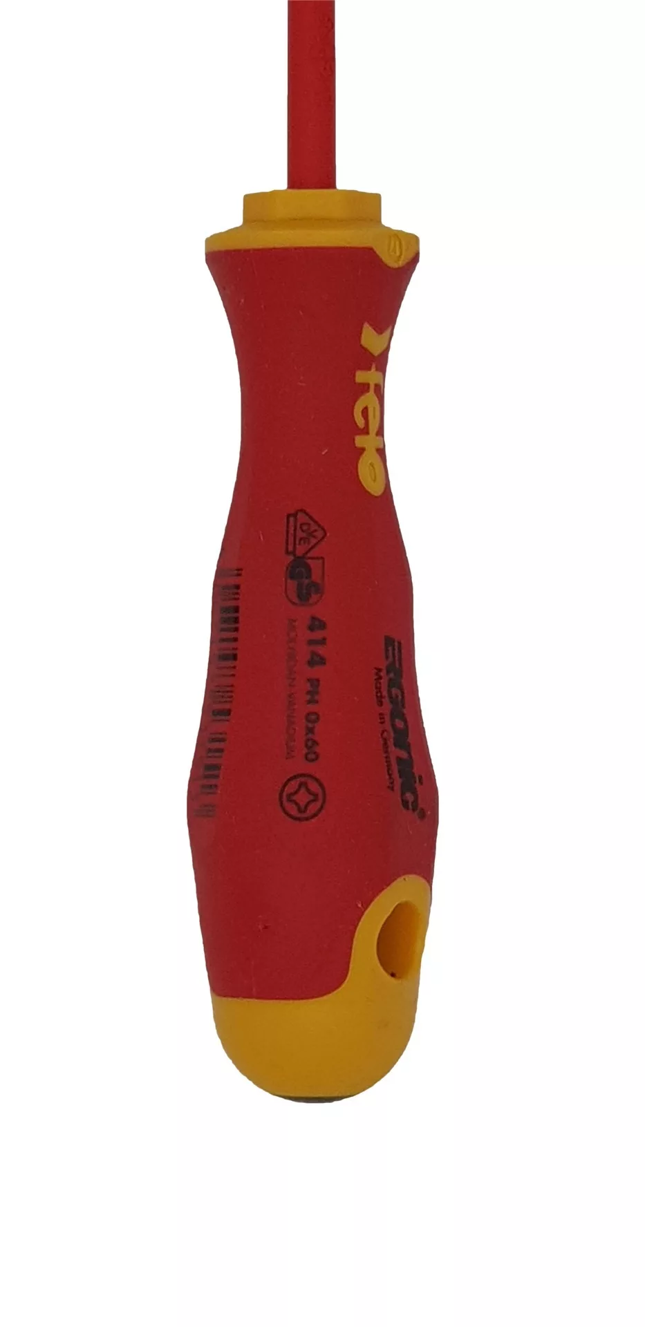 Felo Отвертка диэлектрическая Ergonic  крестовая PH 0X60 41400190