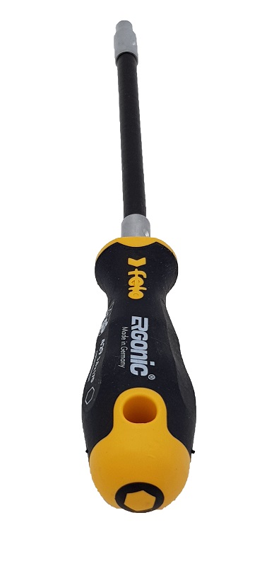 Отвёртка серия 429 Ergonic M-TEC с гибким стержнем под гайку 5х170 FELO 429 050 40