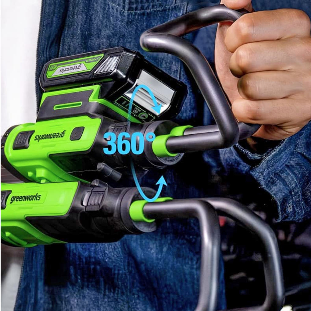 Подкапотный LED-прожектор (1200 Лм) аккумуляторный Greenworks 24V G24UHL 3503607, без АКБ и ЗУ