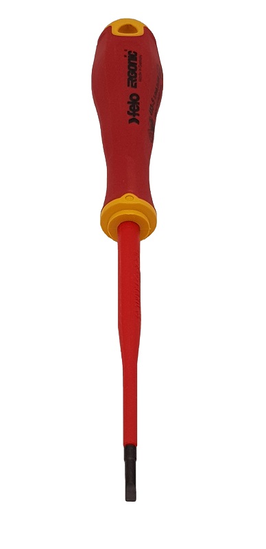 Отвертка диэлектрическая SL 3,0х0,5 E-Slim Ergonic FELO 413 930 90