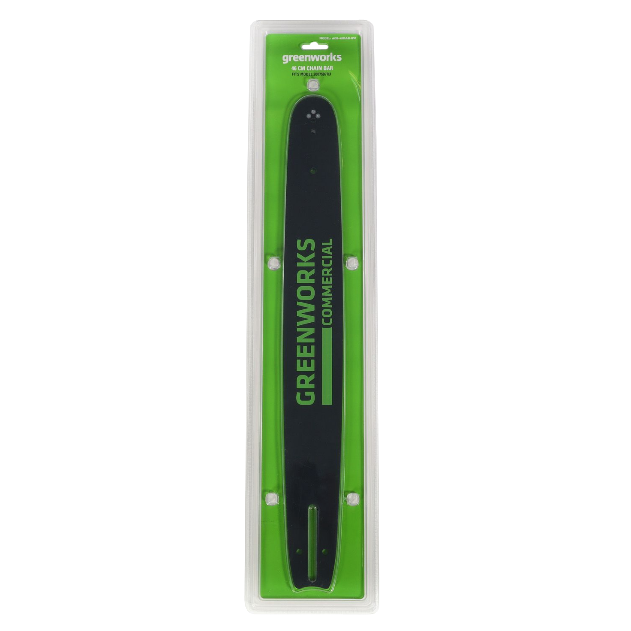 Шина 46 см для аккумуляторной цепной пилы Greenworks 82V 2948907