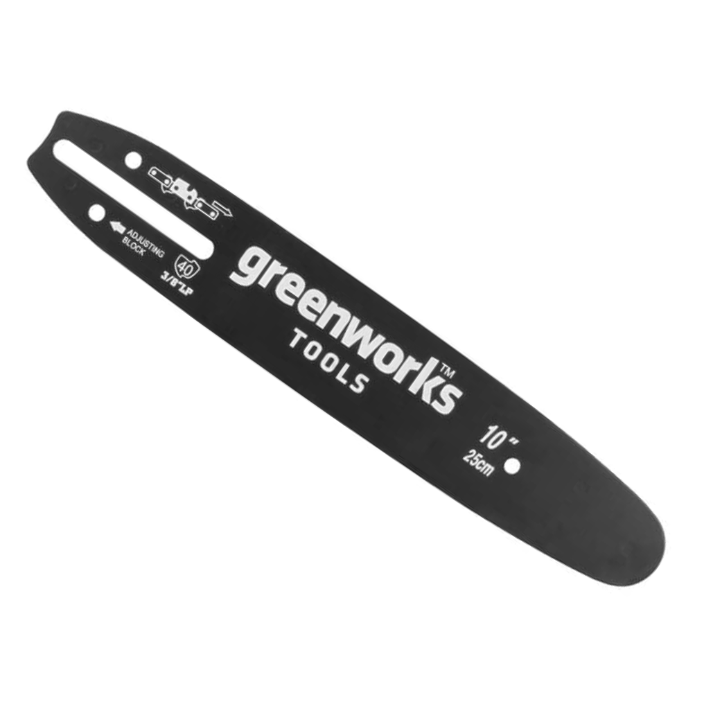 Шина пильная 25 см для пилы Greenworks 2947207