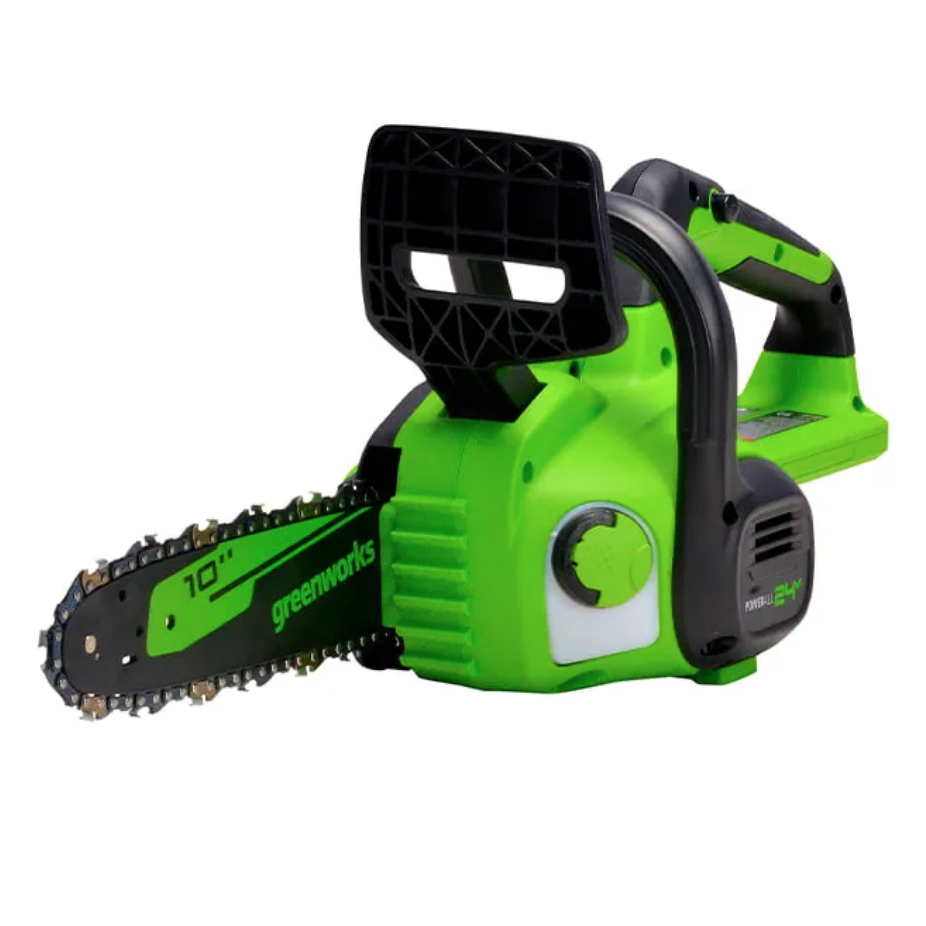 Пила аккумуляторная цепная Greenworks 25 см 24V G24CS25 2007707, без АКБ и ЗУ