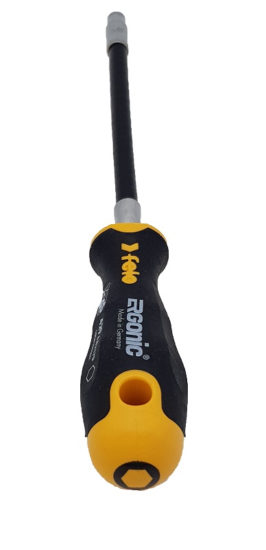 Отвёртка серия 429 Ergonic M-TEC с гибким стержнем под гайку 6х170 FELO 429 060 40