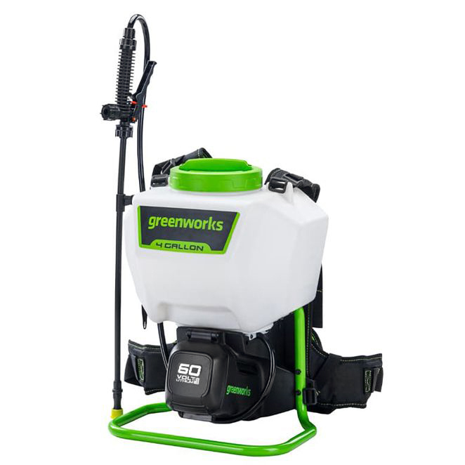 Опрыскиватель садовый аккумуляторный Greenworks 60V GW-BPS60 5300107, без АКБ и ЗУ
