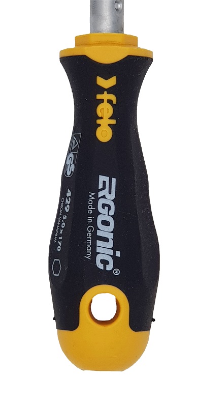 Отвёртка серия 429 Ergonic M-TEC с гибким стержнем под гайку 5х170 FELO 429 050 40