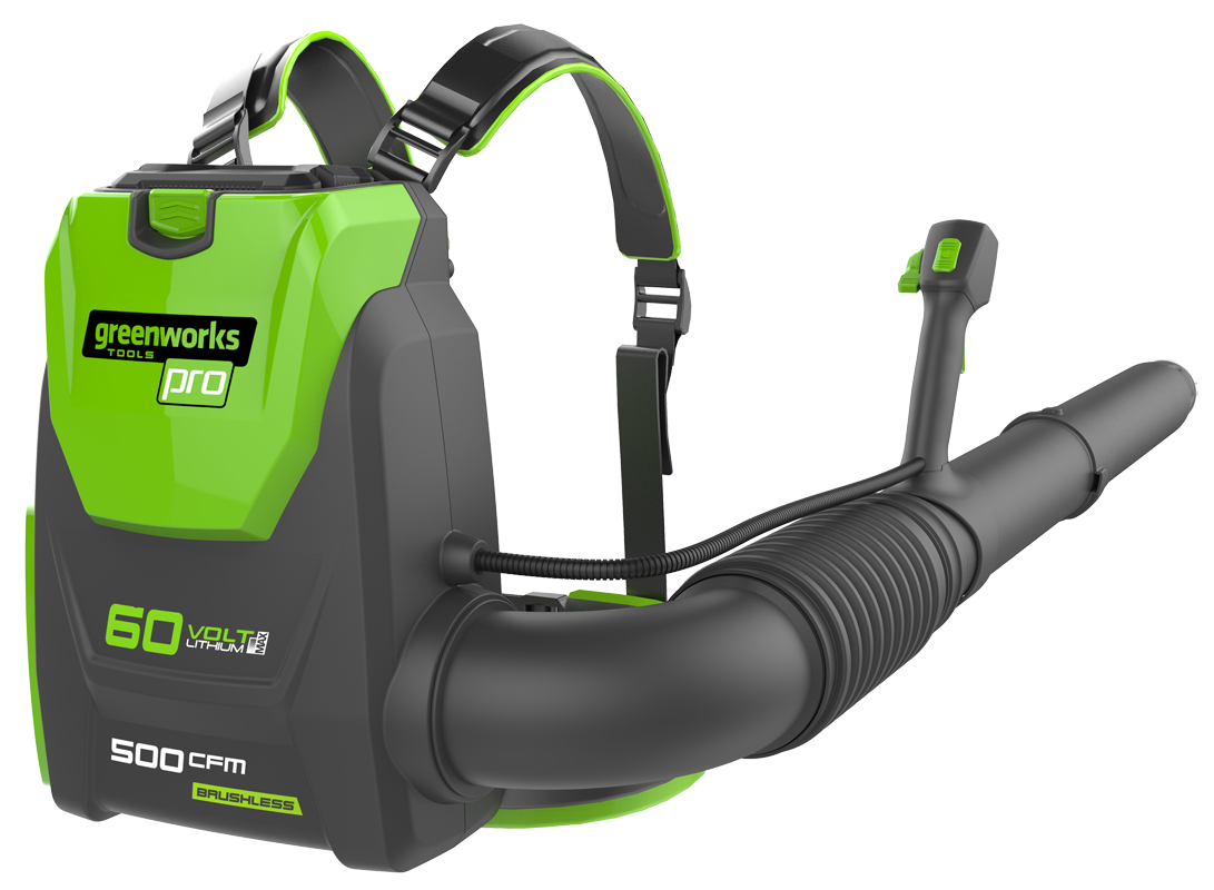 Воздуходув аккумуляторный ранцевый Greenworks 60V GD60BPB 2402307, бесщёточный, без АКБ и ЗУ
