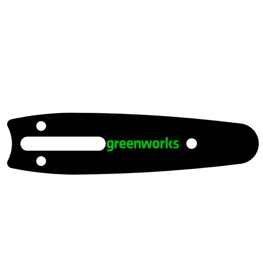 Шина пильная 2953307 10 см для цепной мини-пилы Greenworks 24V G24MCS10