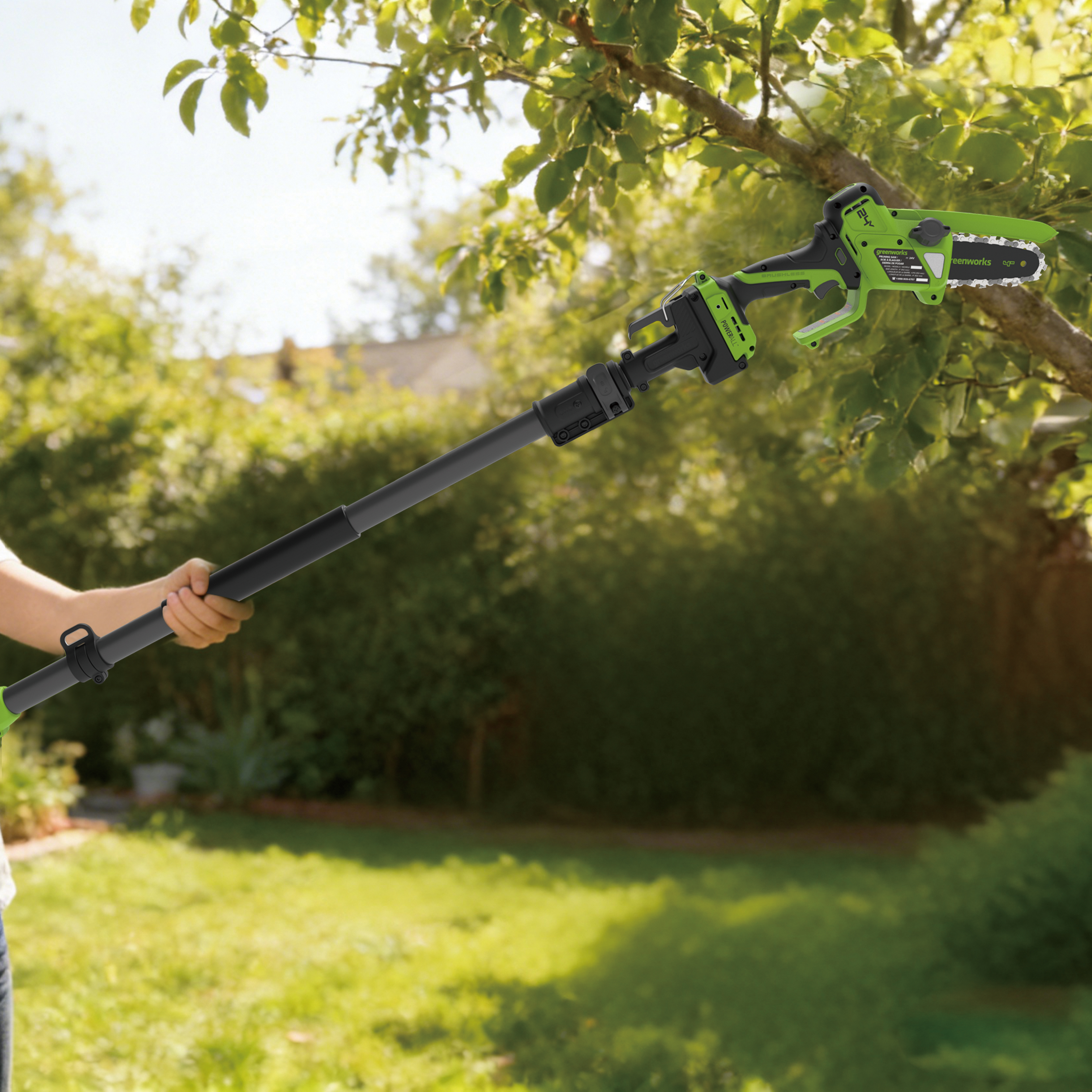 Телескопическая штанга Greenworks ASCSPGWA2 для секатора 24V PR24320 и мини-пилы 24V CS2410A