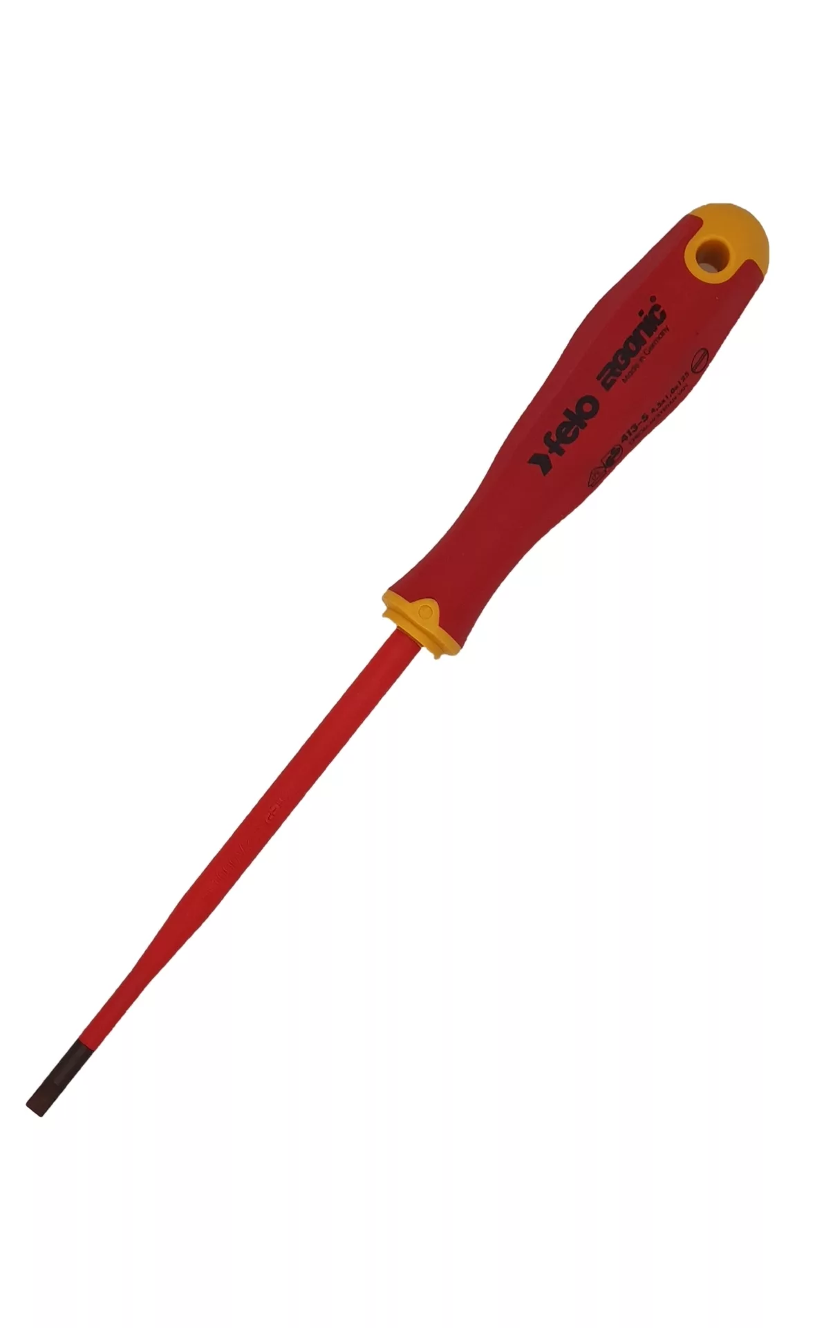 Отвертка диэлектрическая SL 4,5х1,0 E-Slim Ergonic FELO 413 945 90