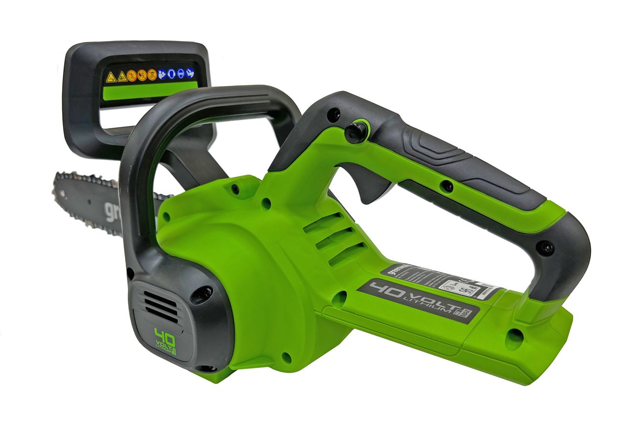 Пила аккумуляторная цепная Greenworks 30 см 40V G40CS30II 2007807, без АКБ и ЗУ