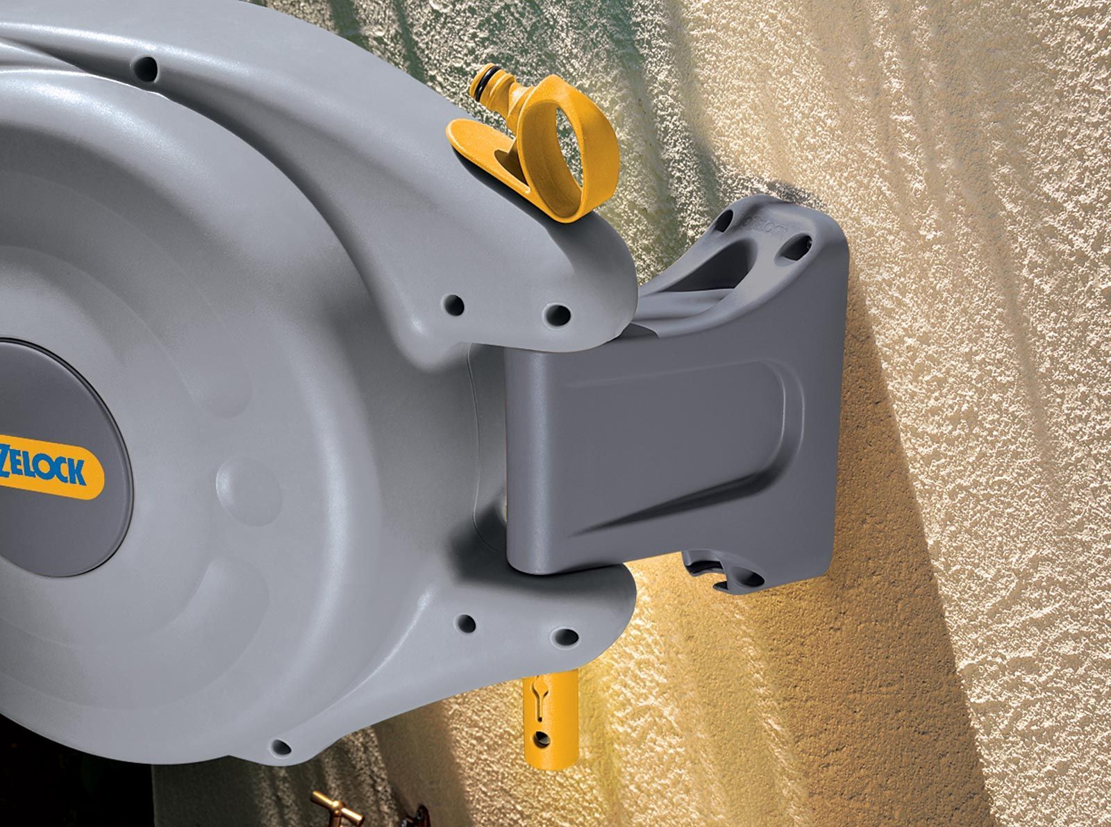 Катушка авто hozelock 2485 pro со шлангом 1/2 10 м, коннекторами и наконечником для шланга