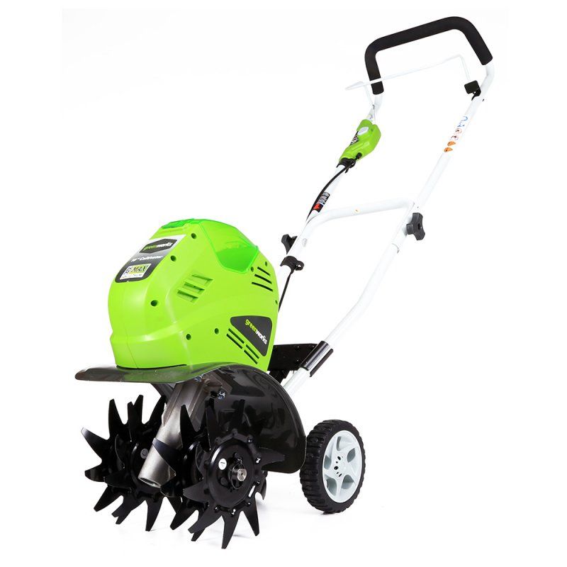 Культиватор аккумуляторный Greenworks 40V G40TL 27087, без АКБ и ЗУ