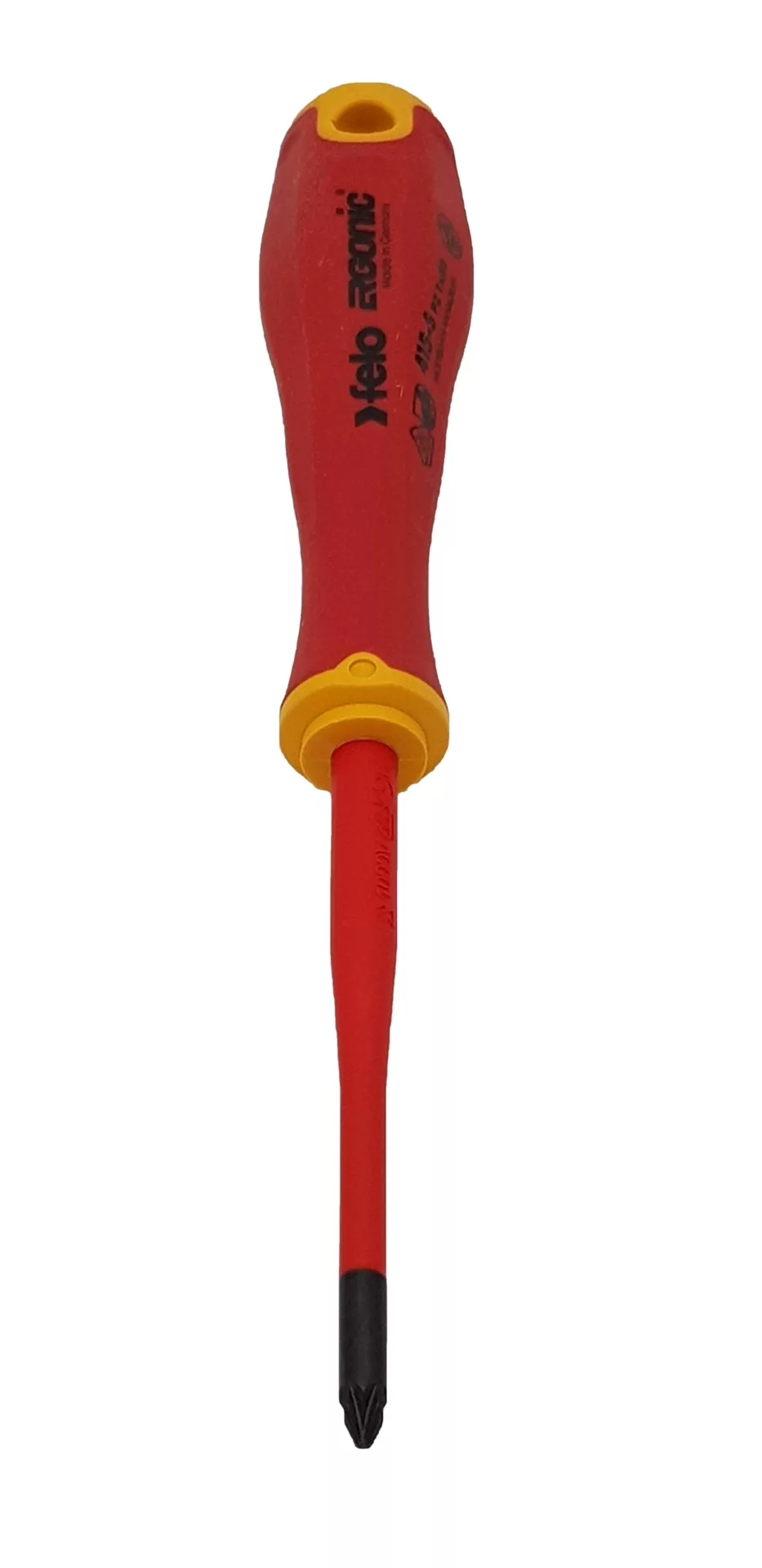 Отвёртка SLIM ERGONIC диэлектр., серия 415, PZ 1 FELO 415 192 90