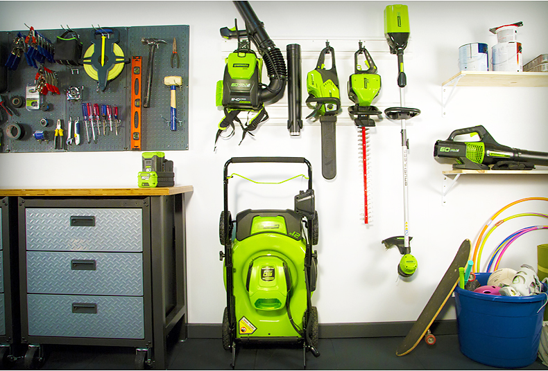 Газонокосилка аккумуляторная Greenworks 46 см 60V GD60LM46HP 2502807, бесщёточная, без АКБ и ЗУ