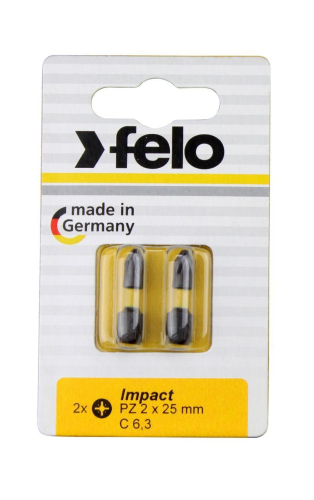 Бита крестовая ударная серия Impact PH 3X25, 2 шт FELO 022 032 41